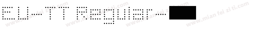EU-TT Regular字体转换